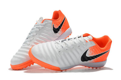 Nike Tiempox Ligera IV TF Low-Tops Football Shoes - White/Black/Red