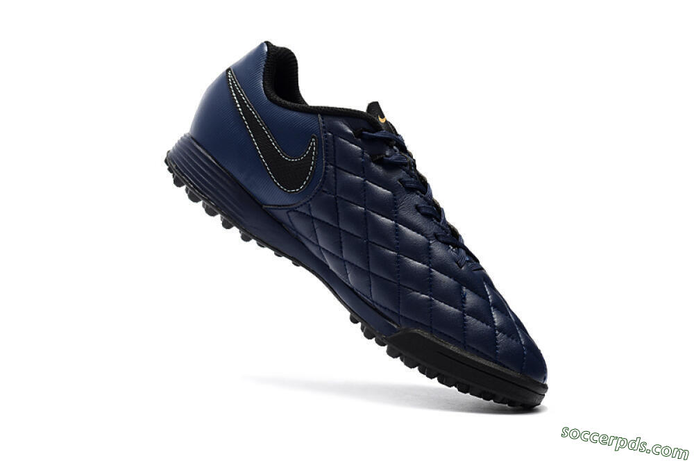 Nike Tiempox Finale 10R TF Low-Tops Football Shoes - Blue/Black/Red 7