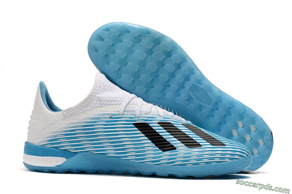 Adidas X 19.1 IC Low-Tops Football Shoes - Blue/Black/White 1