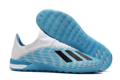 Adidas X 19.1 IC Low-Tops Football Shoes - Blue/Black/White