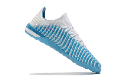 Adidas X 19.1 IC Low-Tops Football Shoes - Blue/Black/White