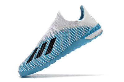 Adidas X 19.1 IC Low-Tops Football Shoes - Blue/Black/White