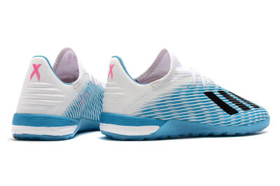 Adidas X 19.1 IC Low-Tops Football Shoes - Blue/Black/White