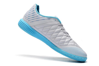 Nike Lunar Gato 2 IC Low-Tops Football Shoes - White/Silver/Jade