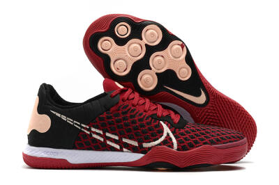 Nike React Gato IC Low-Tops Football Shoes - Red/White/Black