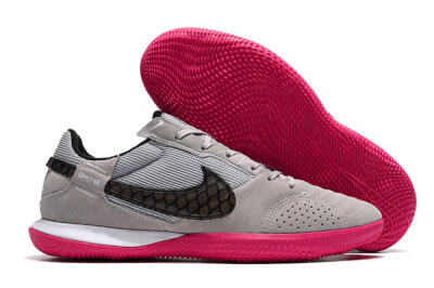 Nike Street Gato IC Low-Tops Football Shoes - Grey/Black/Pink