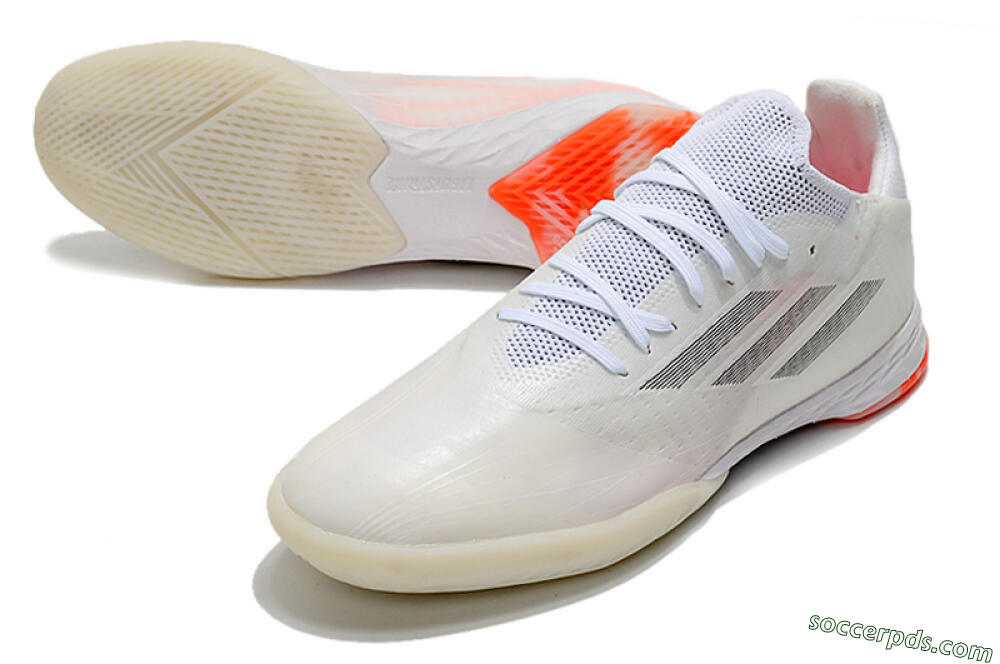 Adidas X Speedflow.1 IC Low-Tops Football Shoes - White/Black/Red 3