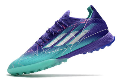 Adidas X Speedflow.1 TF Low-Tops Football Shoes - Jade/Silver/Purple