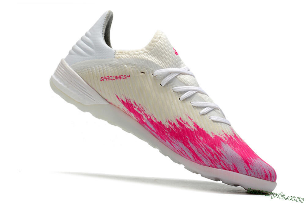 Adidas X 19.1 TF Low-Tops Football Shoes - Pink/Black/White 4