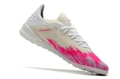 Adidas X 19.1 TF Low-Tops Football Shoes - Pink/Black/White
