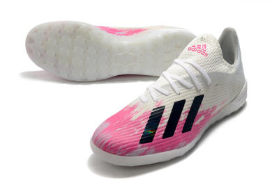 Adidas X 19.1 TF Low-Tops Football Shoes - Pink/Black/White