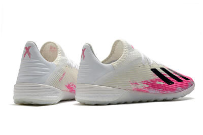 Adidas X 19.1 TF Low-Tops Football Shoes - Pink/Black/White