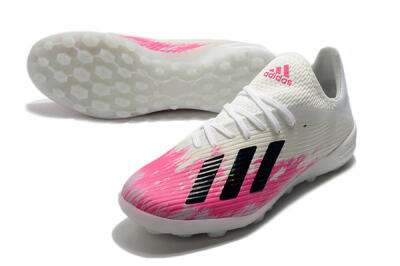 Adidas X 19.1 TF Low-Tops Football Shoes - Pink/Black/White