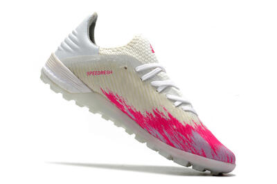 Adidas X 19.1 TF Low-Tops Football Shoes - Pink/Black/White