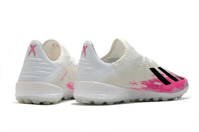 Adidas X 19.1 TF Low-Tops Football Shoes - Pink/Black/White