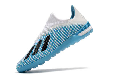 Adidas X 19.1 TF Low-Tops Football Shoes - Blue/Black/White