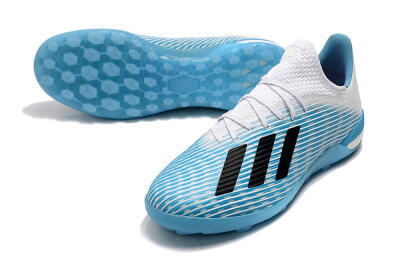 Adidas X 19.1 TF Low-Tops Football Shoes - Blue/Black/White