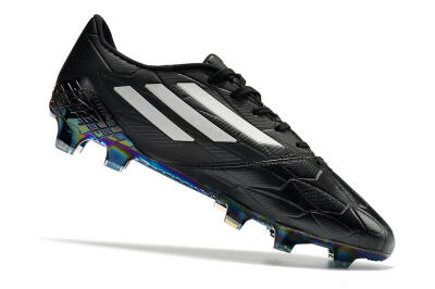 Adidas F50 Adizero Ghosted FG Low-Tops Football Boots - Black/White/Gold