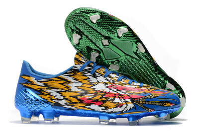 Adidas F50 Adizero Ghosted FG Low-Tops Football Boots - Green/Pink/Yellow
