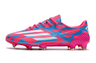 Adidas F50 Adizero Ghosted FG Low-Tops Football Boots - Pink/White/Blue
