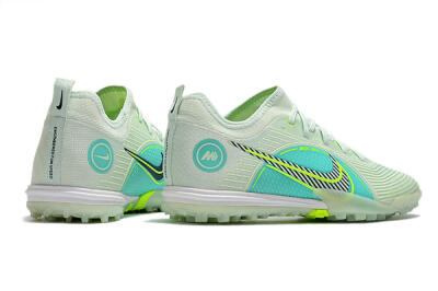 Nike Mercurial Vapor 14 Pro TF Low-Tops Football Shoes - Yellow/Black/Jade