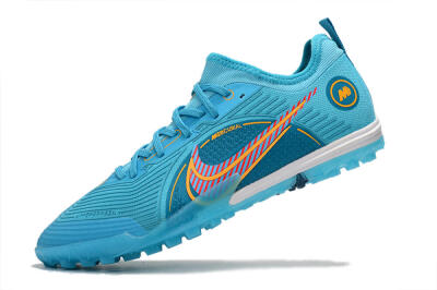 Nike Mercurial Vapor 14 Pro TF Low-Tops Football Shoes - Jade/Yellow/Red