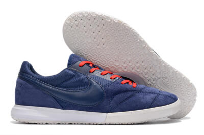 Nike Premier 2 Sala IC Low-Tops Football Shoes - Blue/Red/White