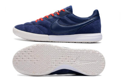Nike Premier 2 Sala IC Low-Tops Football Shoes - Blue/Red/White