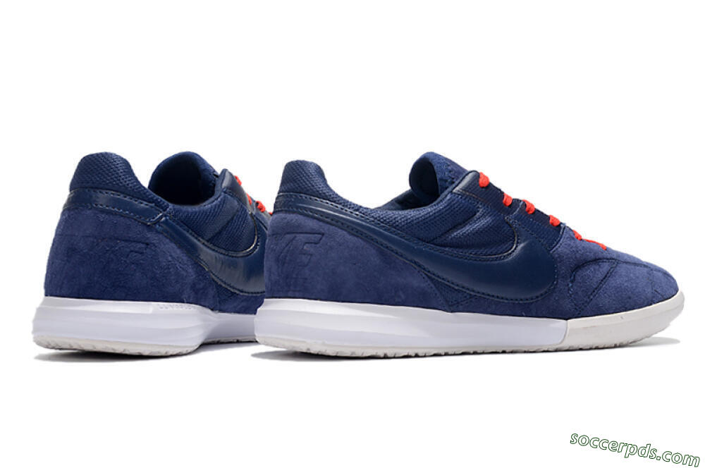 Nike Premier 2 Sala IC Low-Tops Football Shoes - Blue/Red/White 6