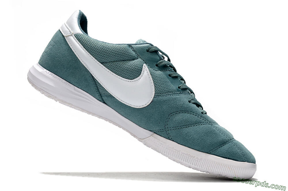 Nike Premier 2 Sala IC Low-Tops Football Shoes - Blue/White/Black 4