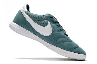 Nike Premier 2 Sala IC Low-Tops Football Shoes - Blue/White/Black