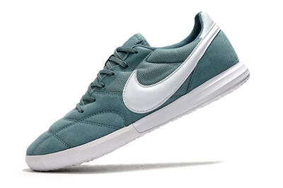 Nike Premier 2 Sala IC Low-Tops Football Shoes - Blue/White/Black