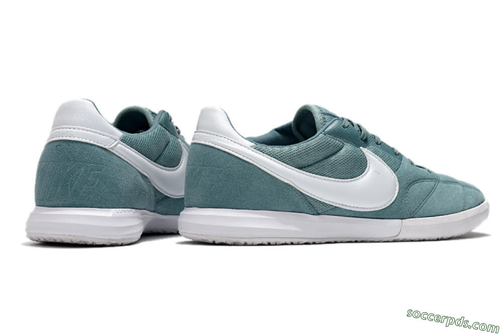 Nike Premier 2 Sala IC Low-Tops Football Shoes - Blue/White/Black 6