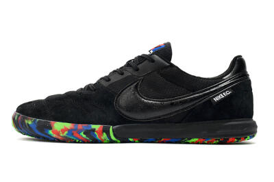 Nike Premier 2 Sala IC Low-Tops Football Shoes - Black/Red/Green/Blue