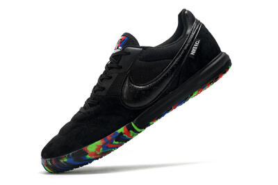 Nike Premier 2 Sala IC Low-Tops Football Shoes - Black/Red/Green/Blue