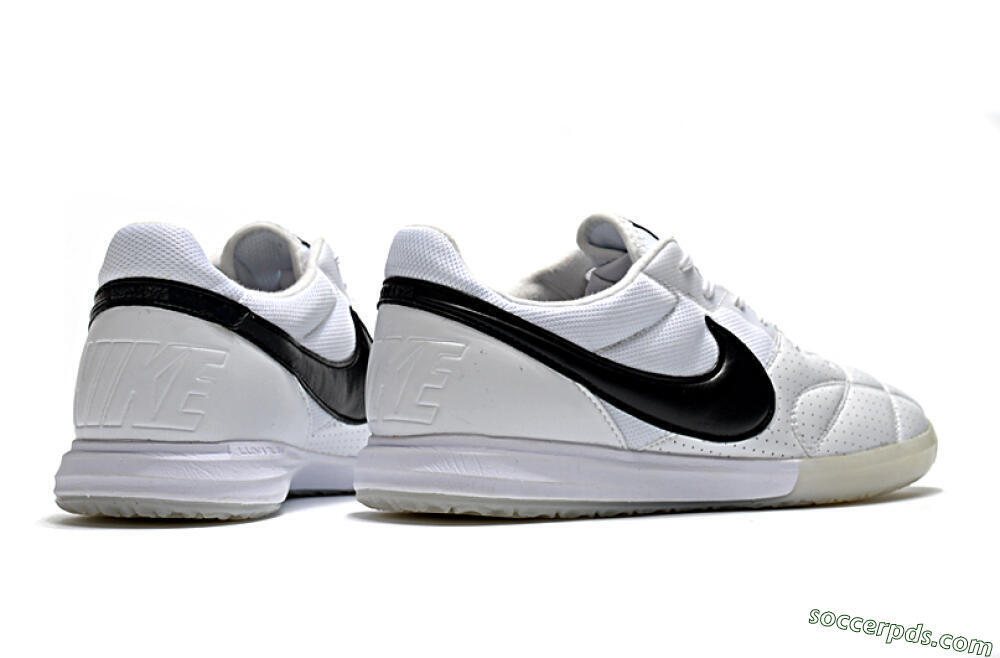 Nike Premier 2 Sala IC Low-Tops Football Shoes - White/Black 6