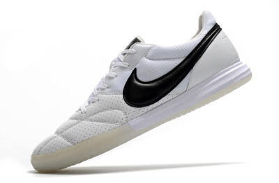 Nike Premier 2 Sala IC Low-Tops Football Shoes - White/Black