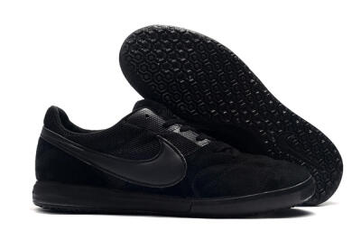 Nike Premier 2 Sala IC Low-Tops Football Shoes - Black/Black