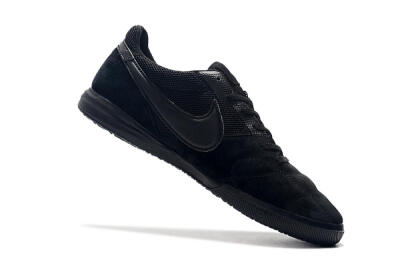 Nike Premier 2 Sala IC Low-Tops Football Shoes - Black/Black