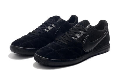 Nike Premier 2 Sala IC Low-Tops Football Shoes - Black/Black