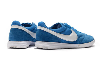 Nike Premier 2 Sala IC Low-Tops Football Shoes - Blue/White