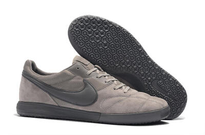 Nike Premier 2 Sala IC Low-Tops Football Shoes - Grey/Grey