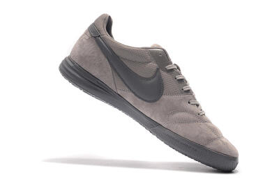 Nike Premier 2 Sala IC Low-Tops Football Shoes - Grey/Grey