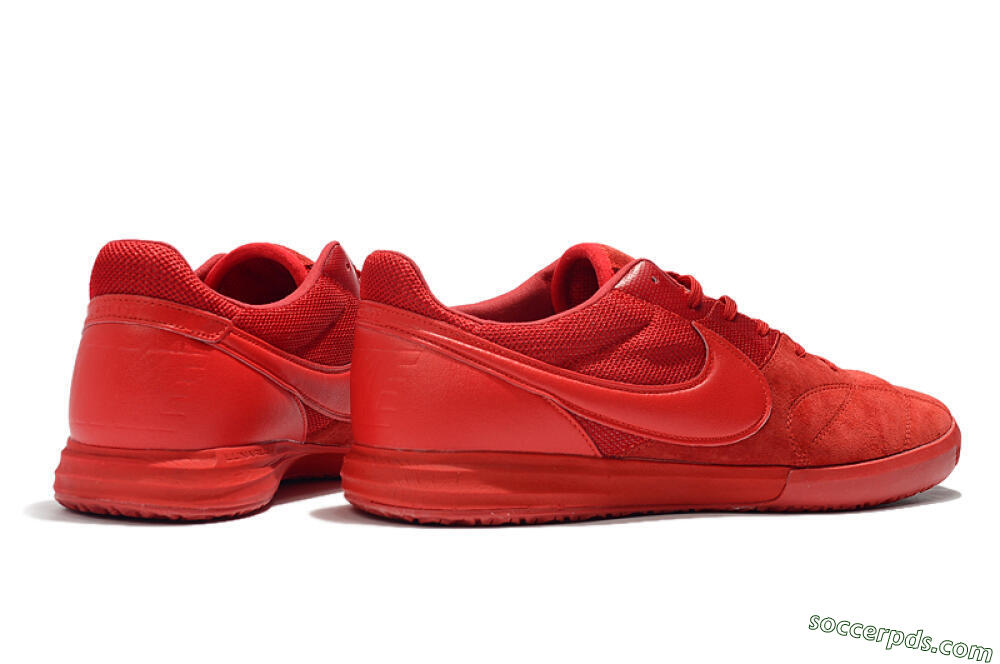 Nike Premier 2 Sala IC Low-Tops Football Shoes - Red/Red 9