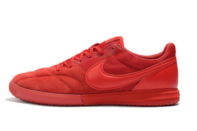 Nike Premier 2 Sala IC Low-Tops Football Shoes - Red/Red
