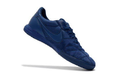 Nike Premier 2 Sala IC Low-Tops Football Shoes - Blue/Blue