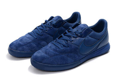 Nike Premier 2 Sala IC Low-Tops Football Shoes - Blue/Blue