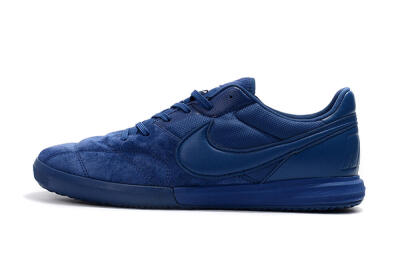 Nike Premier 2 Sala IC Low-Tops Football Shoes - Blue/Blue