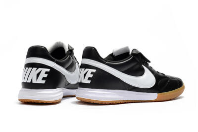 Nike Premier 2 Sala IC Low-Tops Football Shoes - Black/White/Brown