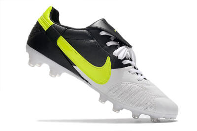 Nike The Premier 3 FG Low-Tops Football Boots - White/Yellow/Black